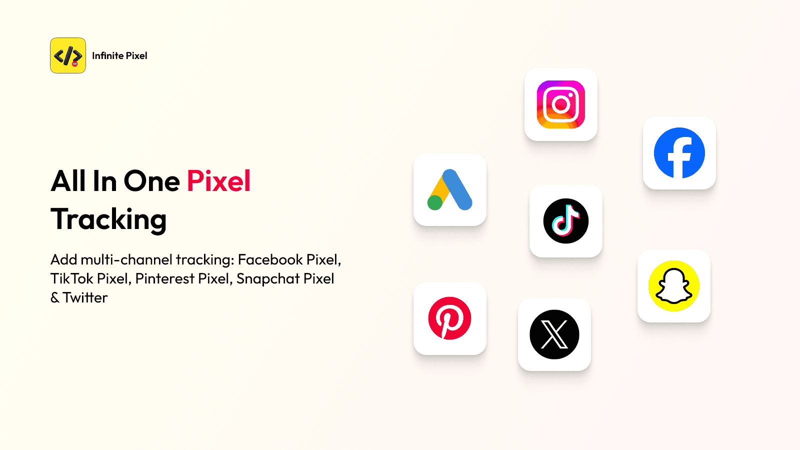 ∞ Facebook Pixel ‑Tiktok Pixel screenshot 1