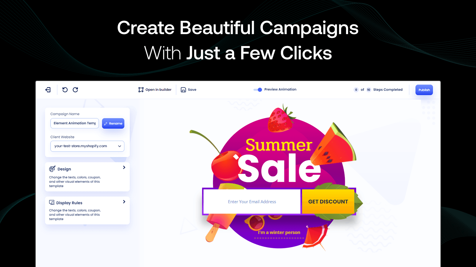 Bevy Design ‑ Animated Pop Ups screenshot 2