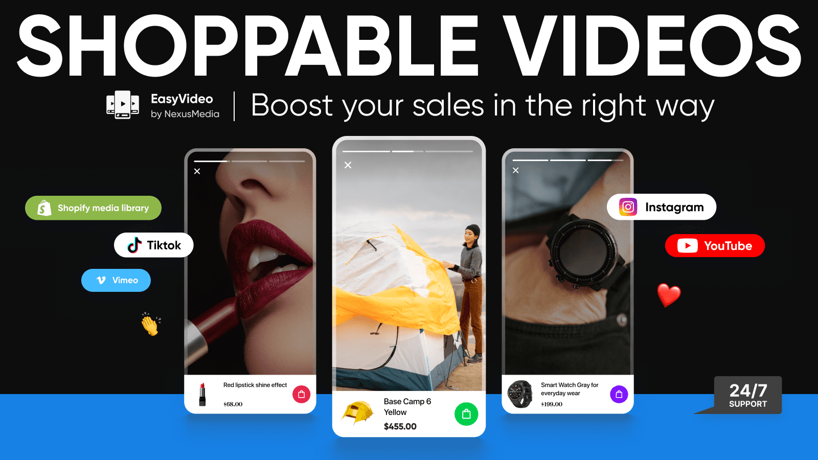 EasyVideo: Shoppable Video screenshot 1