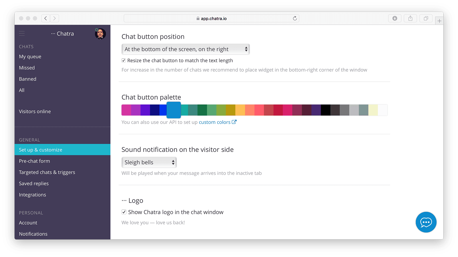 Chatra — Live Chat & Chatbot screenshot 2