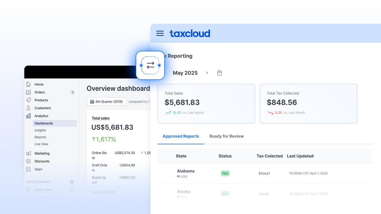 TaxCloud Sales Tax Automation screenshot 1
