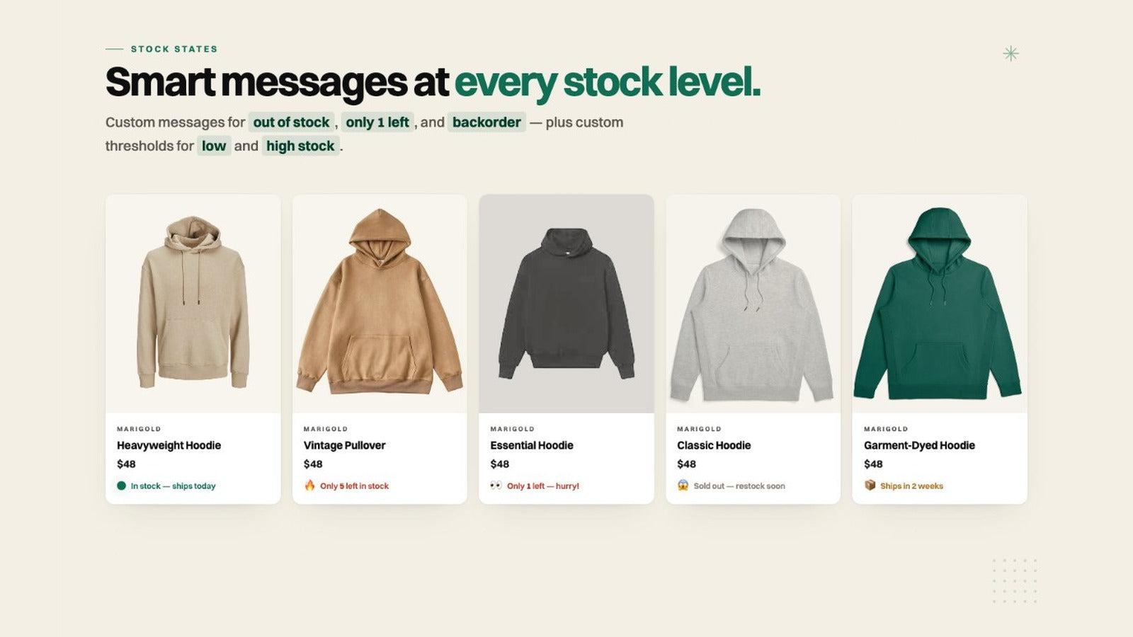 Hey!Scarcity Low Stock Counter screenshot 2