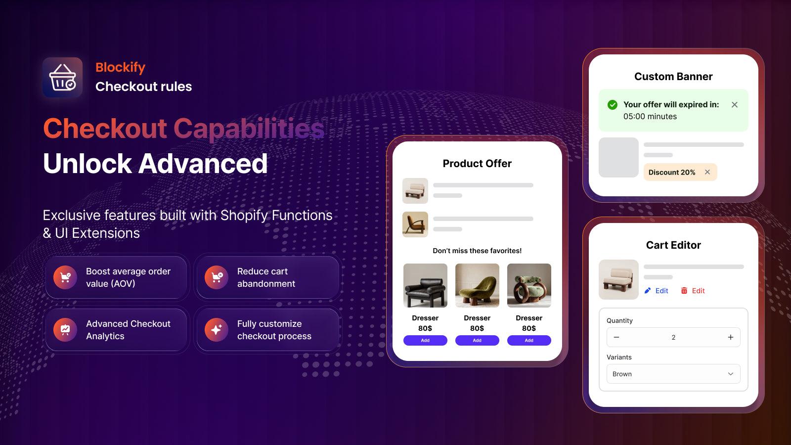 Blockify Checkout Customizer screenshot 2