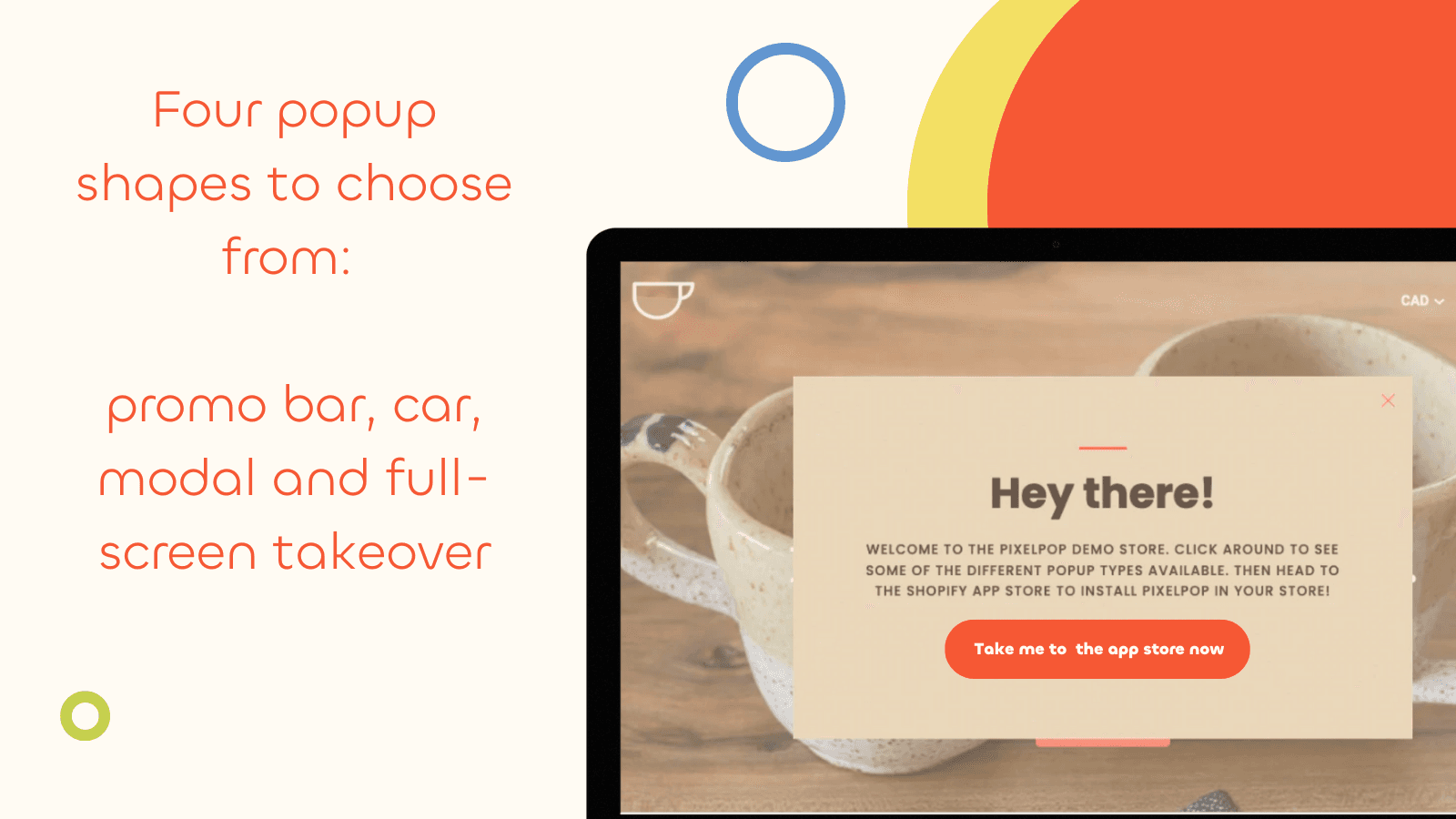 Pixelpop Popups & Banners screenshot 2