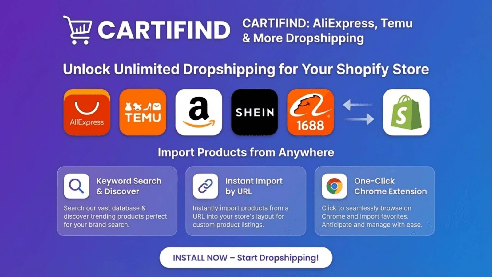 Cartifind: Temu Dropshipping screenshot 1