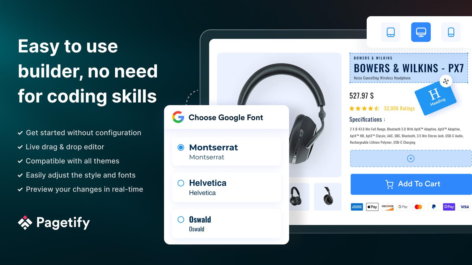 Pagetify Landing Page Builder screenshot 2