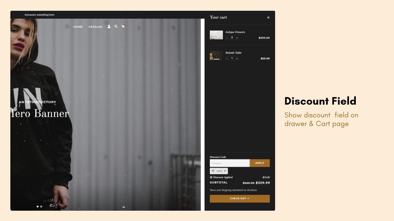 KartDiscount ‑ Coupon on Cart screenshot 1