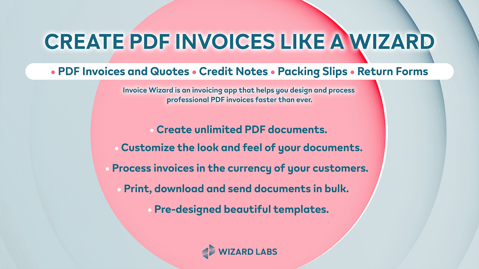 Invoice Wizard ‑ PDF Order screenshot 1