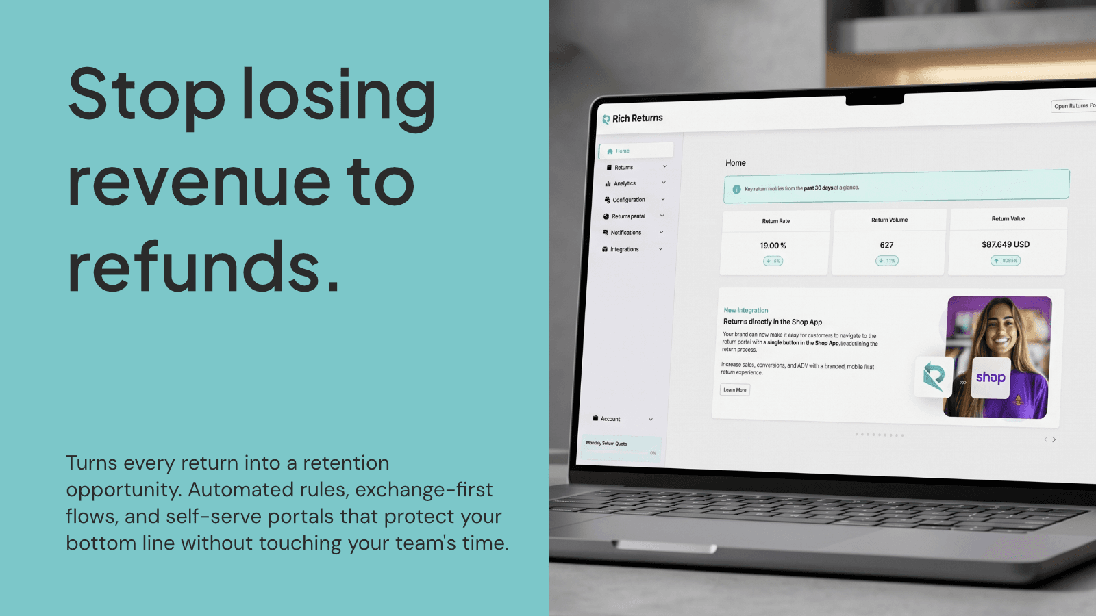 Rich Returns & Exchanges screenshot 1