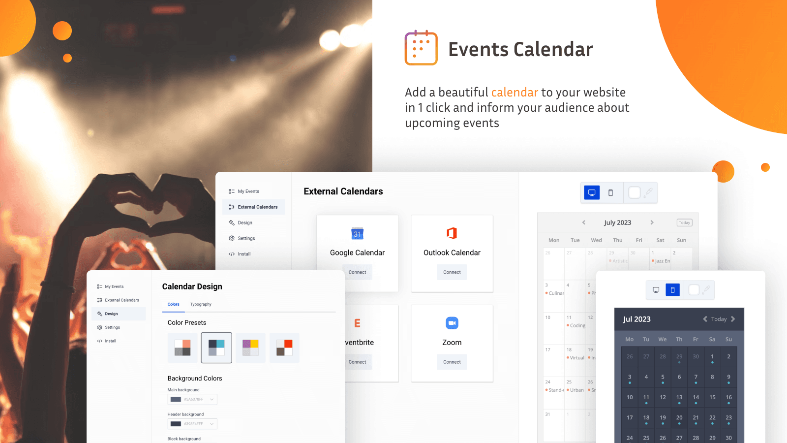 InlightLabs ‑ Events Calendar screenshot 1