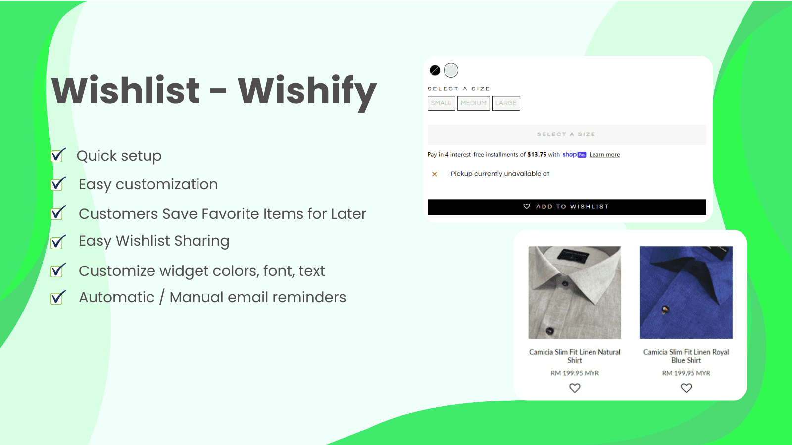 Wishlist ‑ Wishify screenshot 1