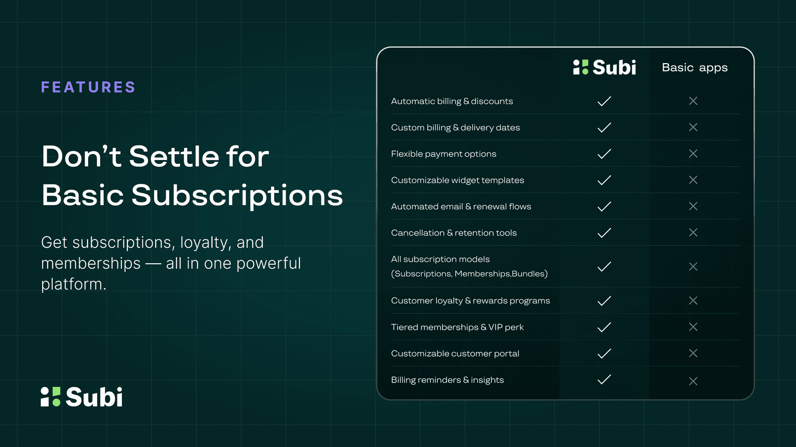 Subi Subscriptions App screenshot 2