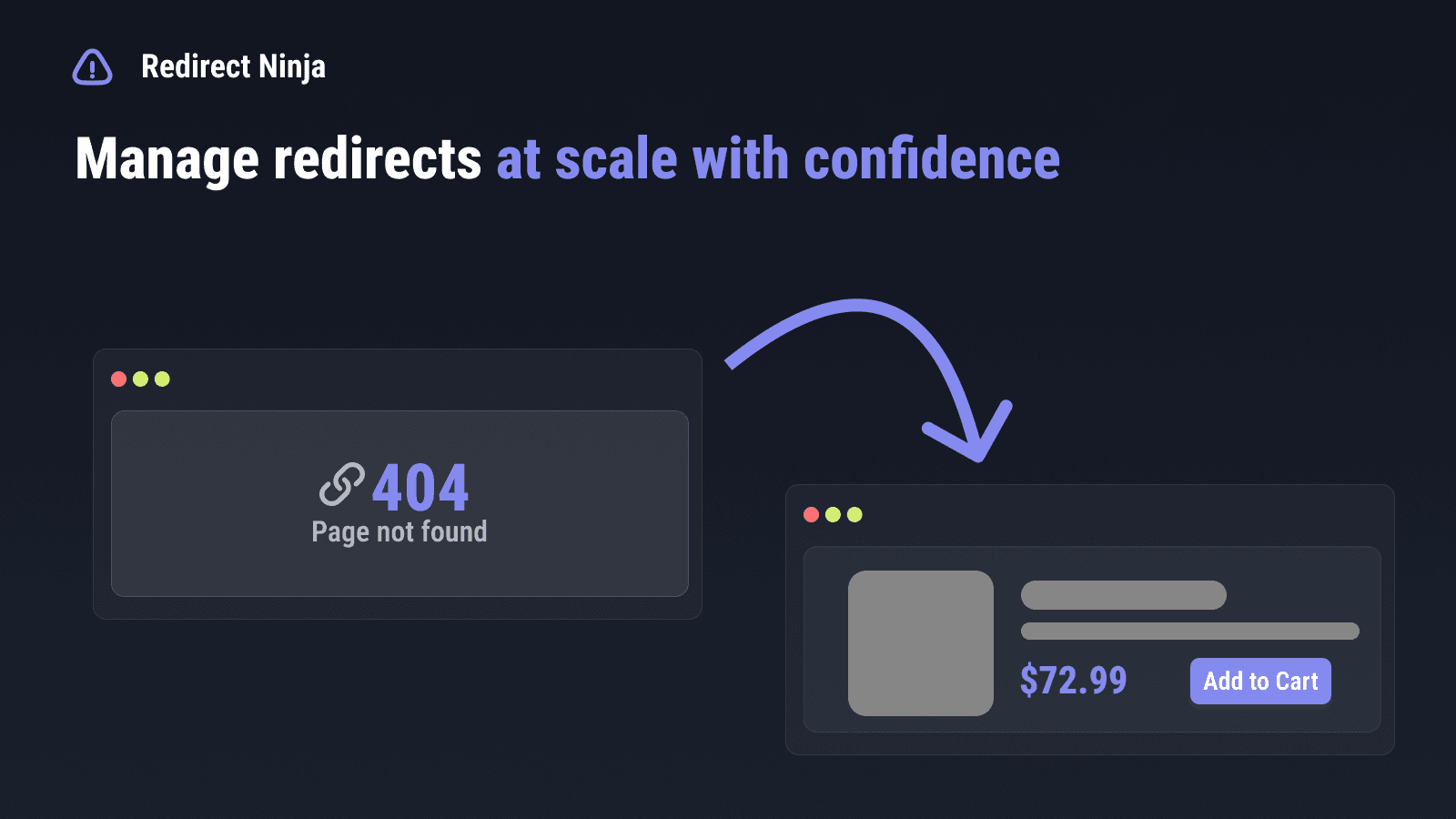 Redirect Ninja – AI 404 Fix screenshot 1