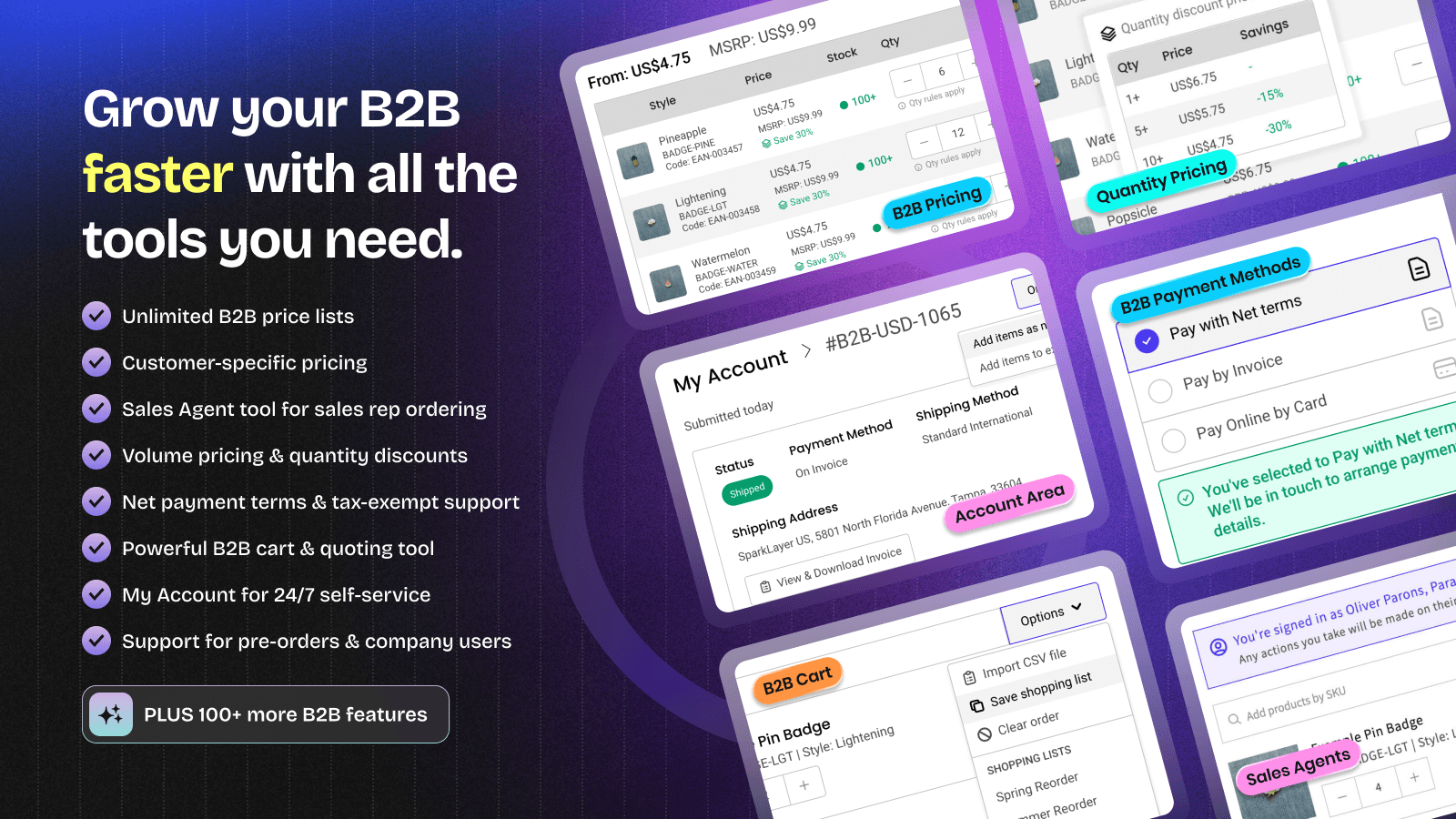 SparkLayer B2B & Wholesale screenshot 1