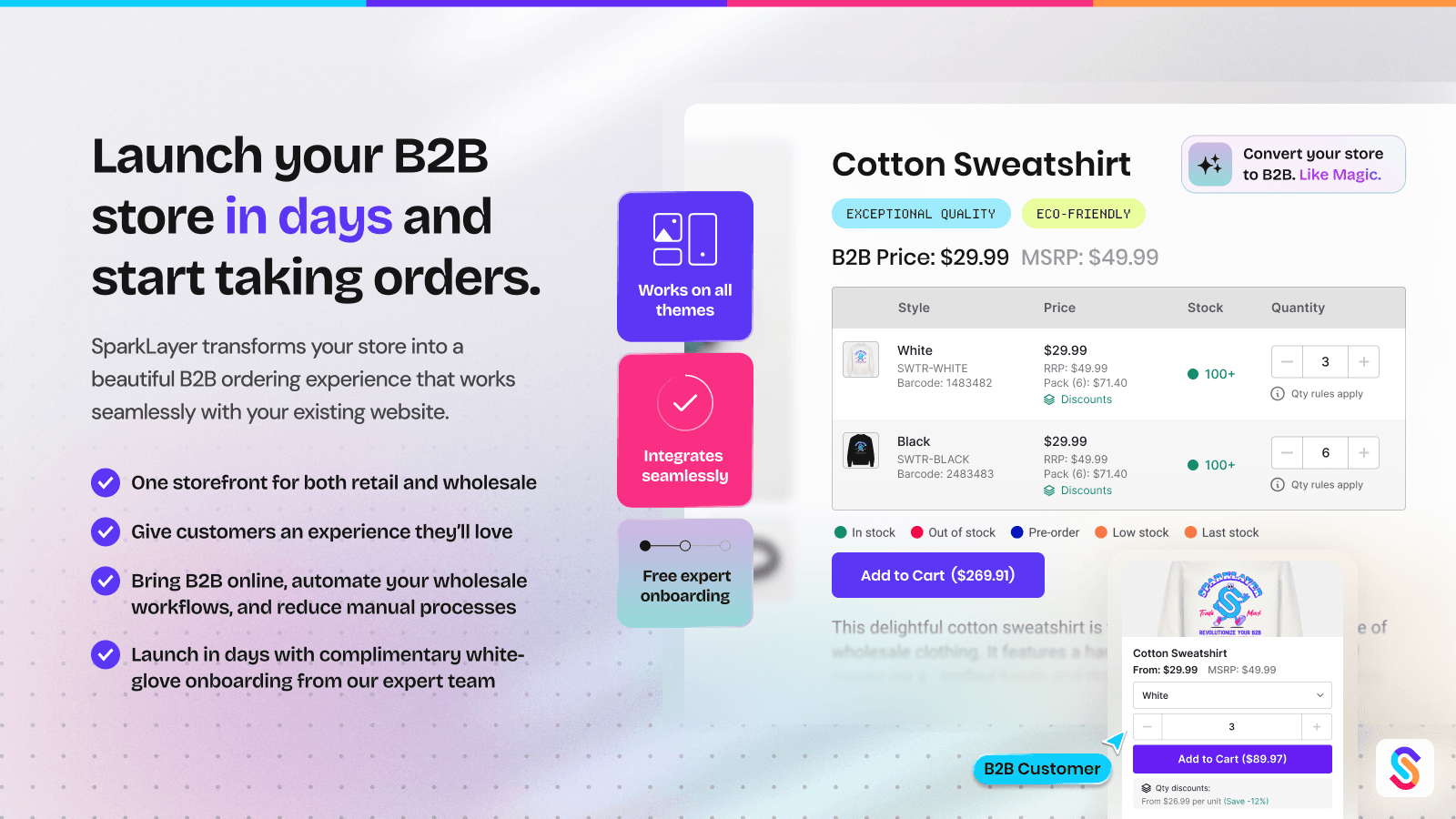 SparkLayer B2B & Wholesale screenshot 2