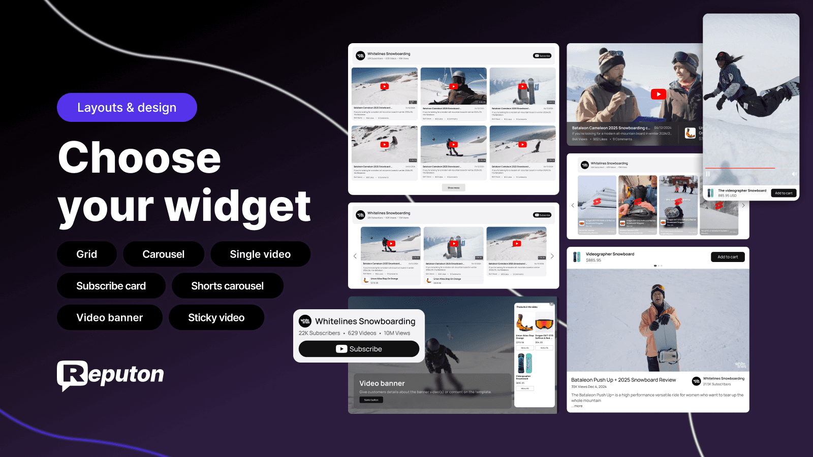 Reputon YouTube Gallery screenshot 2