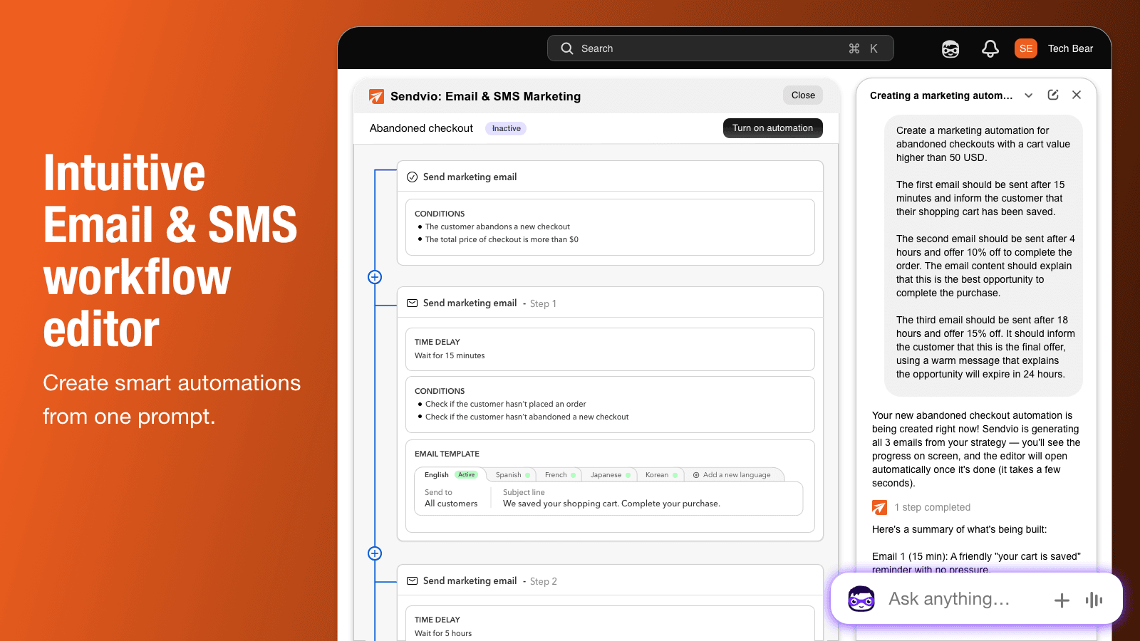 Sendvio: Email Marketing & SMS screenshot 2