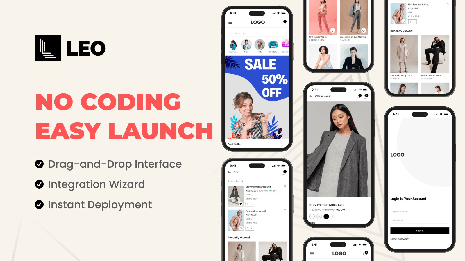 LEO ‑ Mobile App Builder screenshot 1