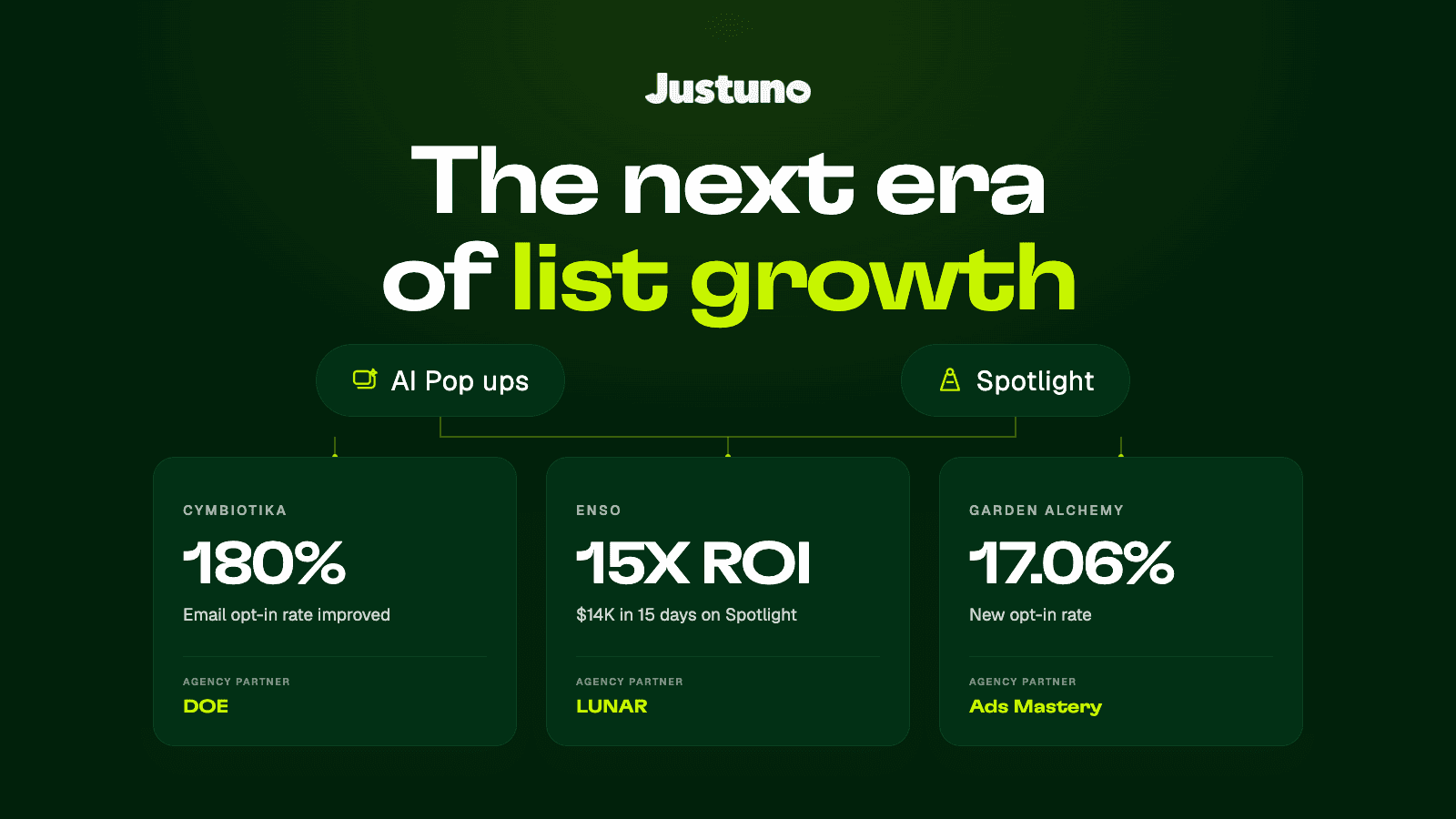 Pop‑Ups & Spotlight by Justuno screenshot 1