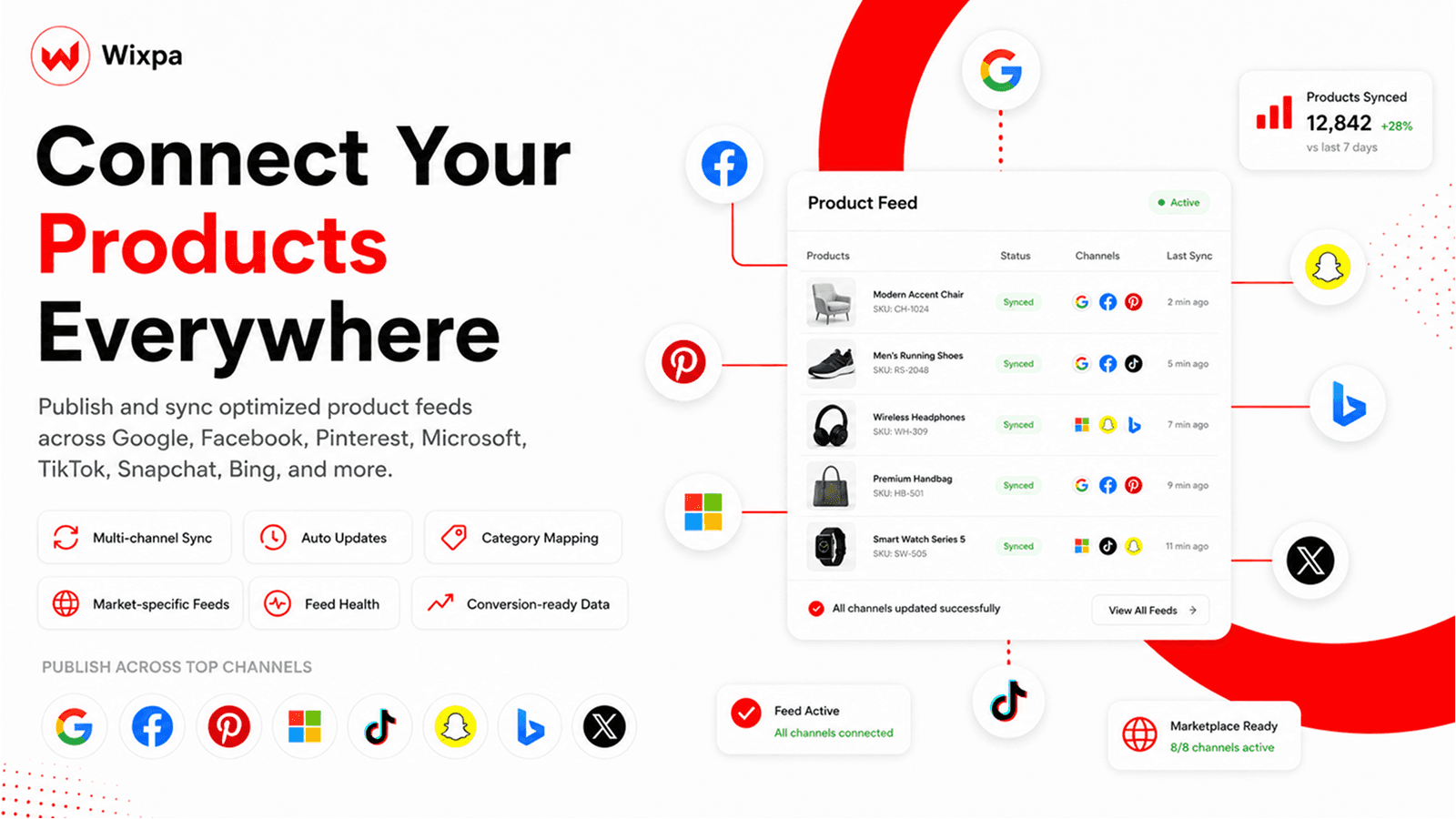Wixpa Google Shopping Feed screenshot 2