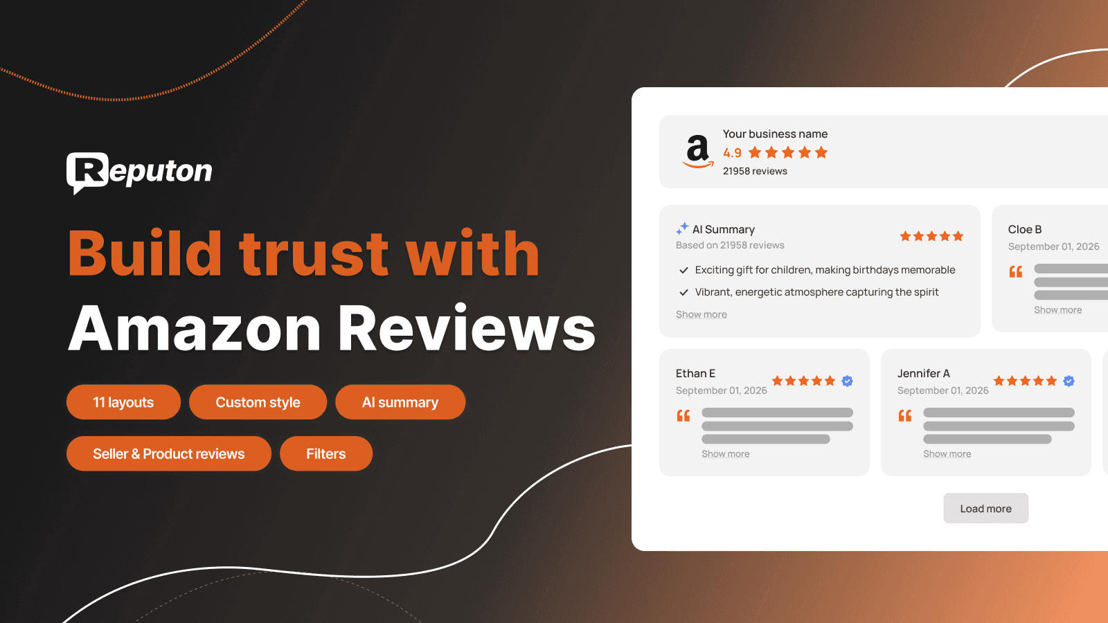 Amazon Reviews by Reputon screenshot 1