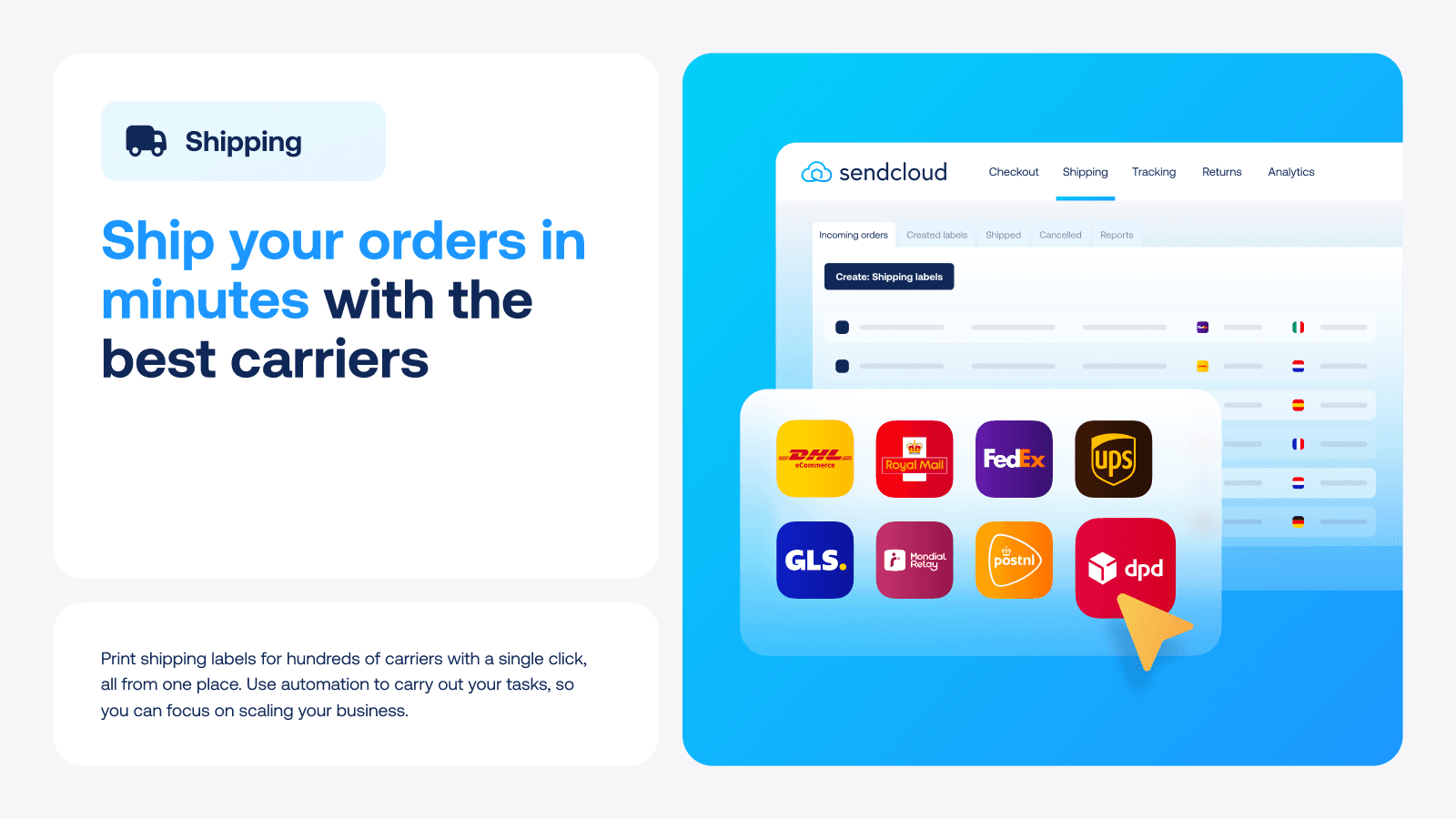 Sendcloud | Shipping Platform screenshot 1