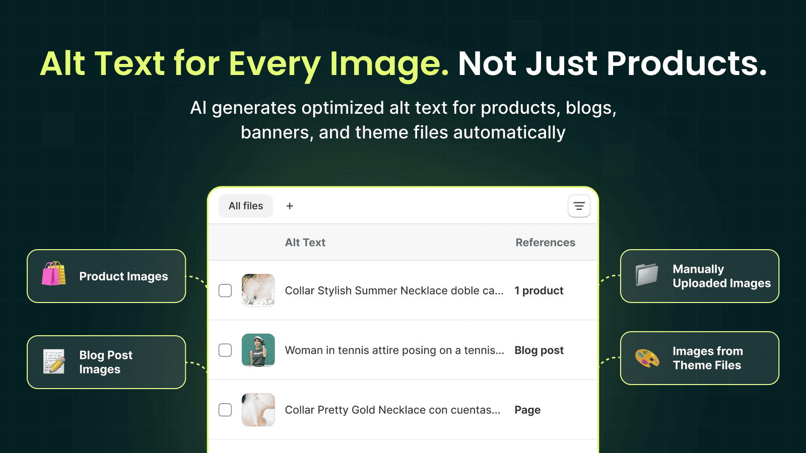 SEO HERO AI Alt Text Generator screenshot 1
