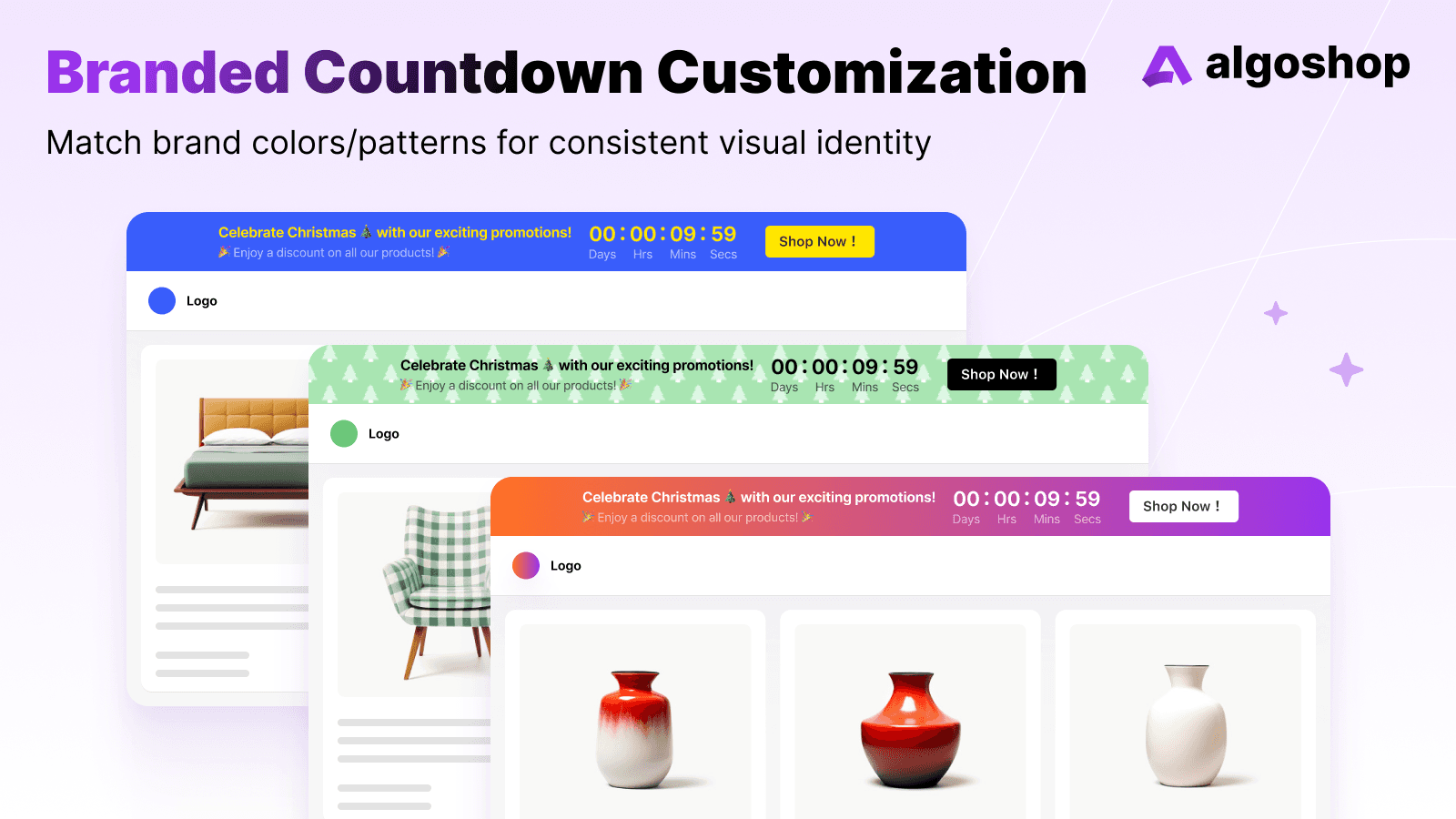 Algoshop Promo Countdown Timer screenshot 1