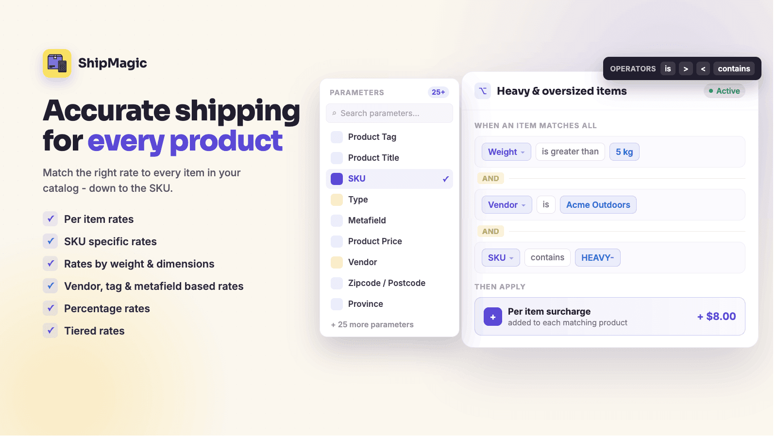 Shipping calculator: ShipMagic screenshot 2