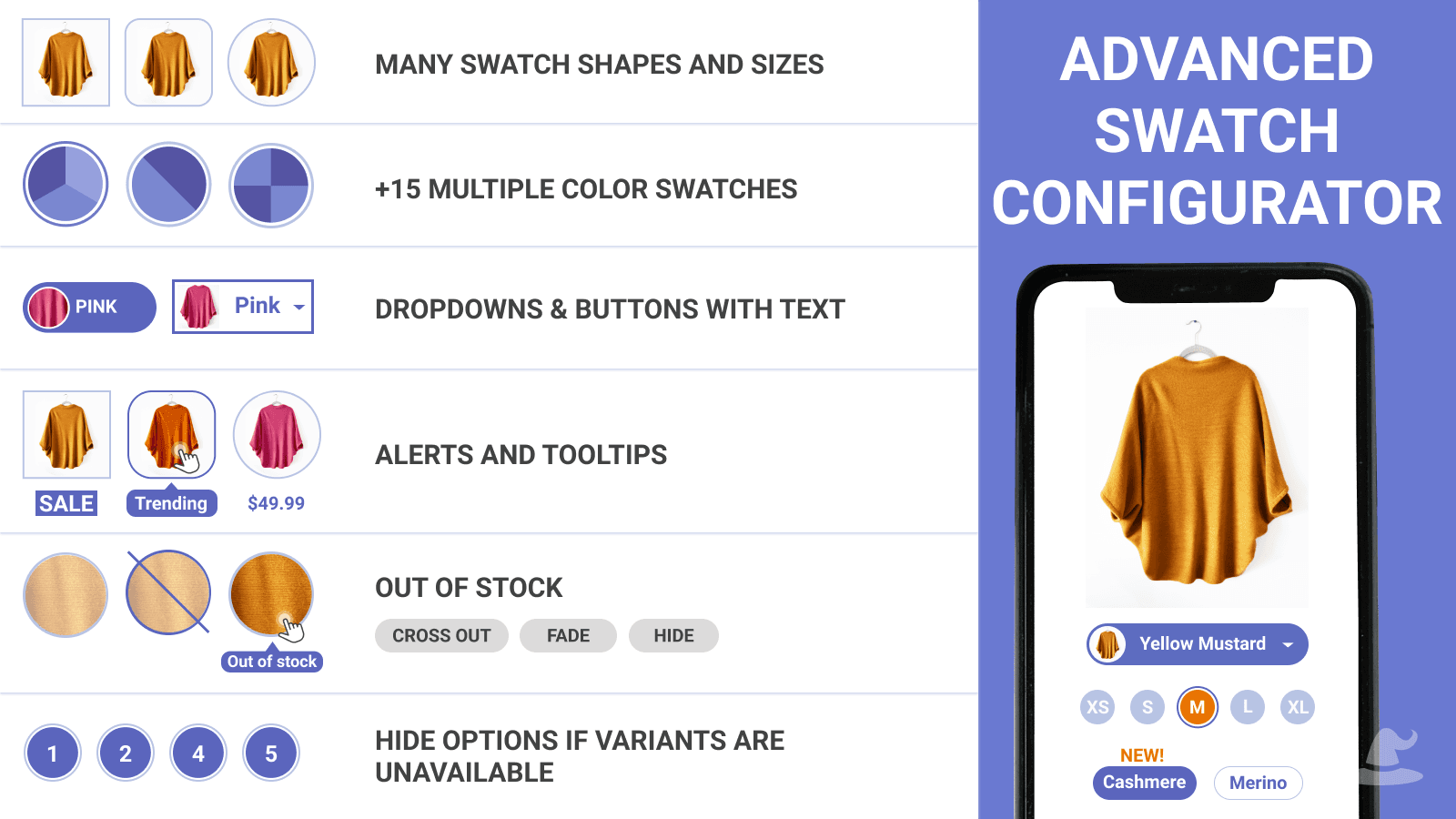 Variant Image Wizard + Swatch screenshot 2