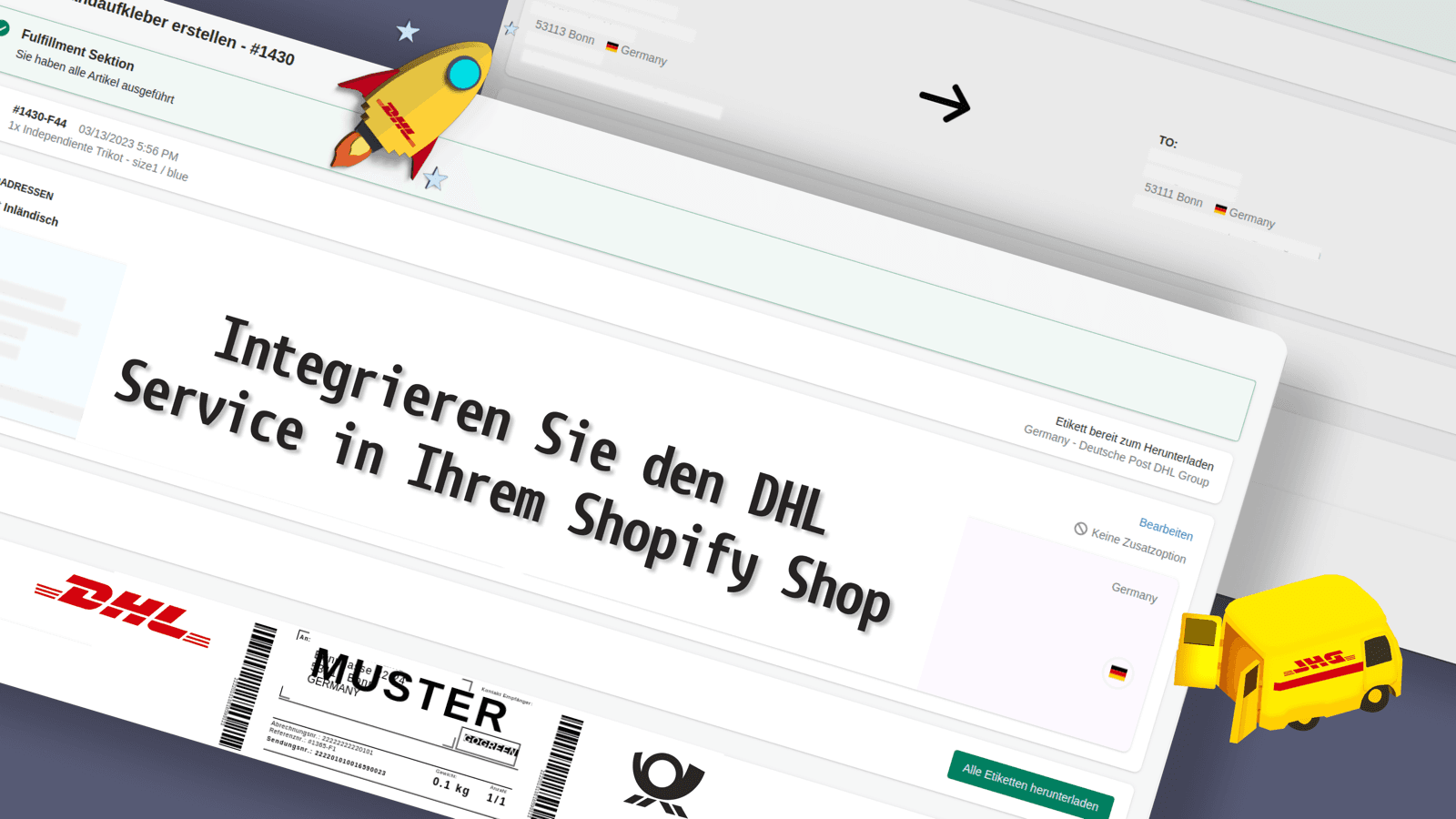 Post & DHL Shipping (official) screenshot 2