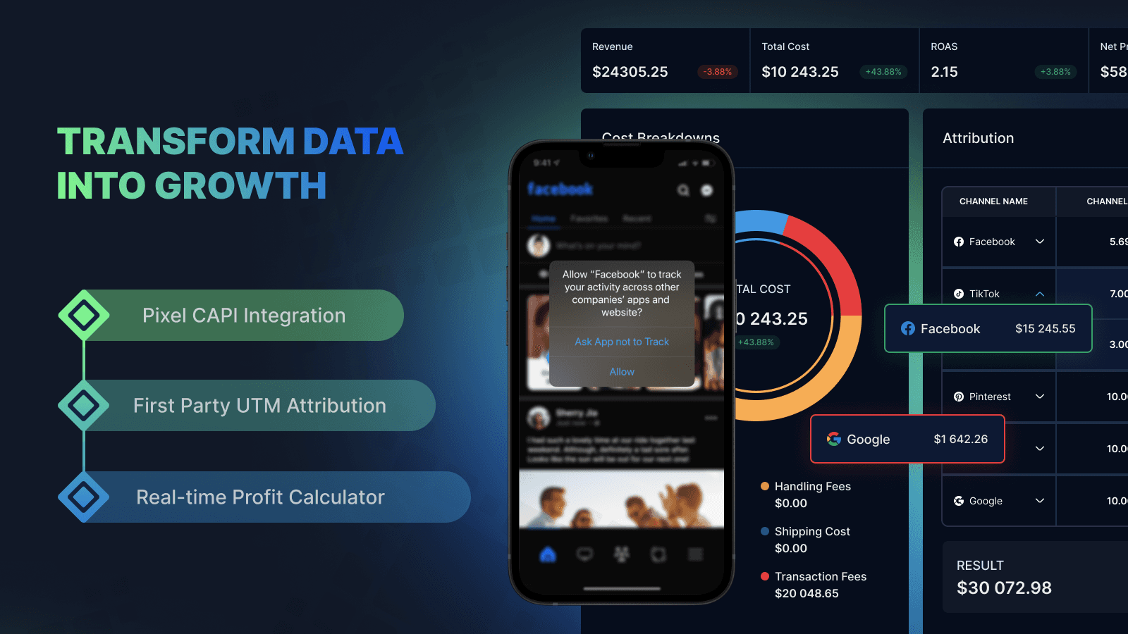 Zoex: Facebook Pixel & Profit screenshot 1