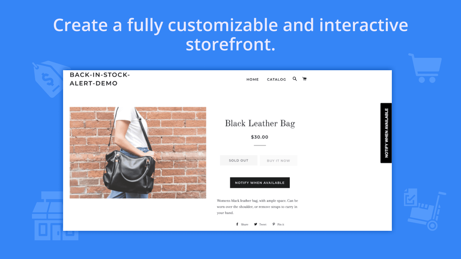 Appikon ‑ Back In Stock screenshot 2