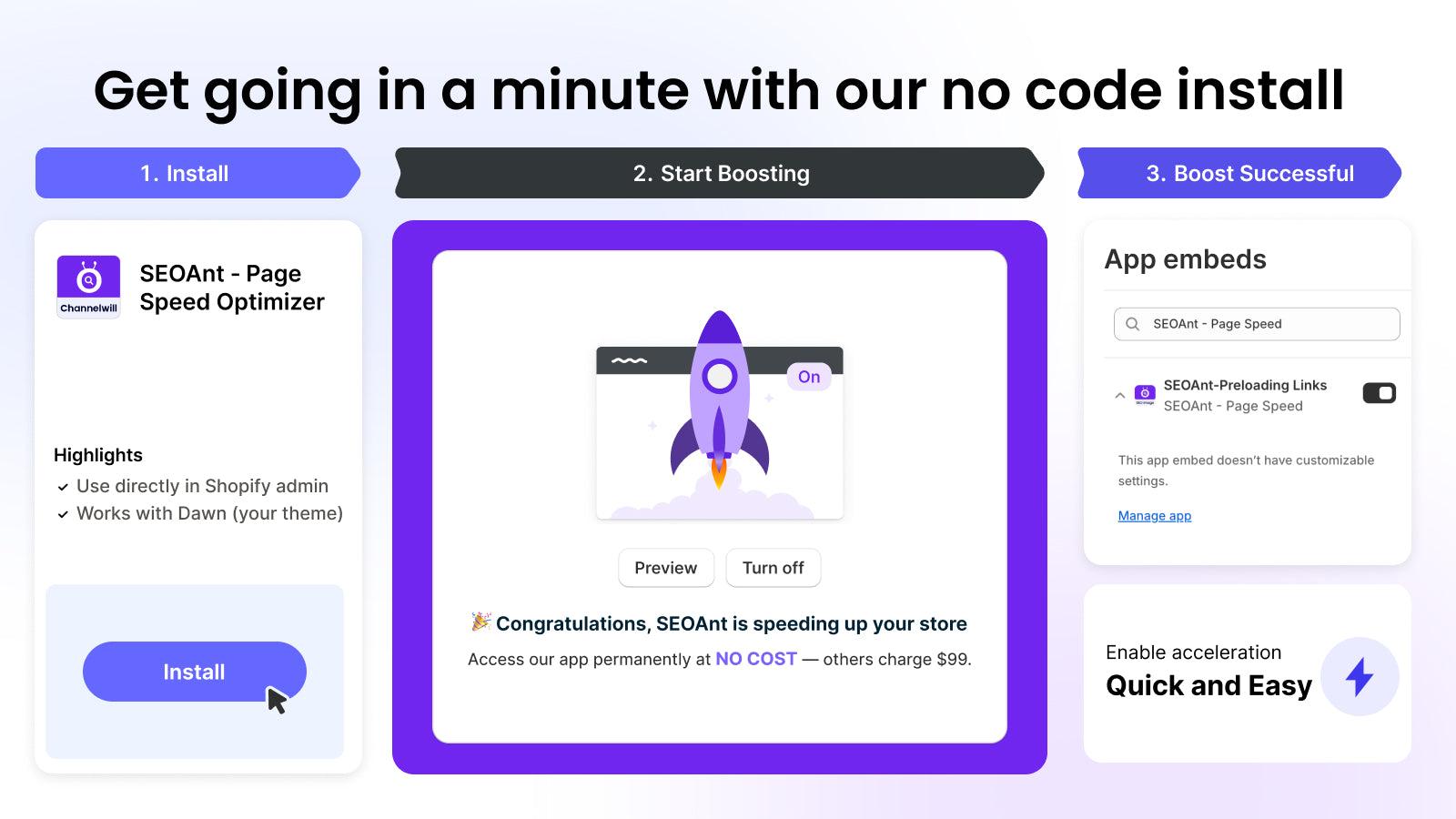 SEOWILL‑ Page Speed Optimizer screenshot 2
