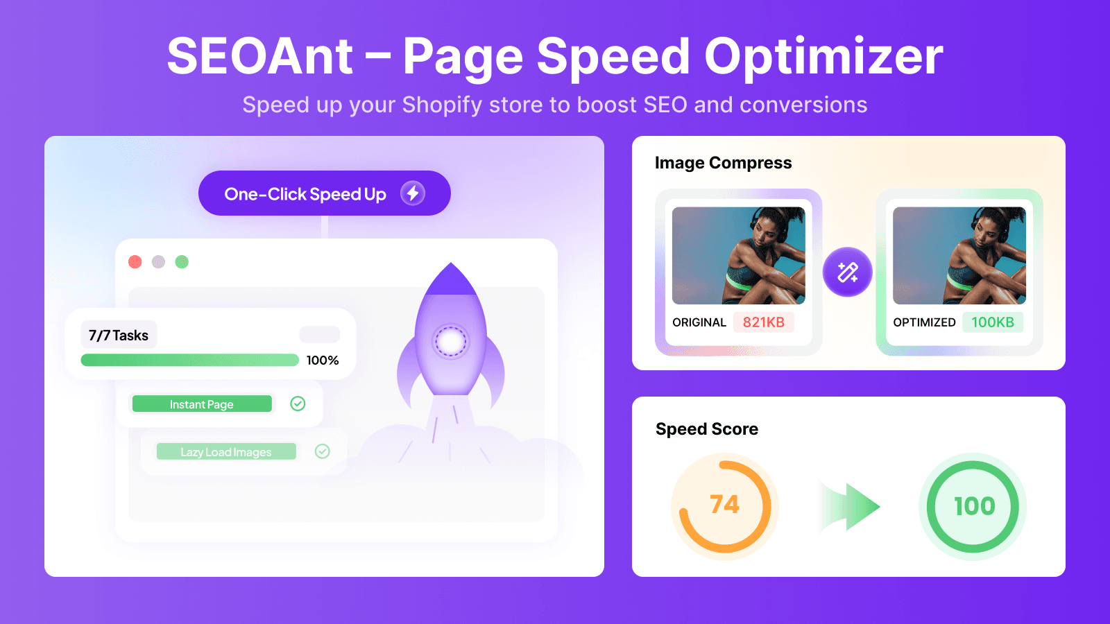 SEOWILL‑ Page Speed Optimizer screenshot 1