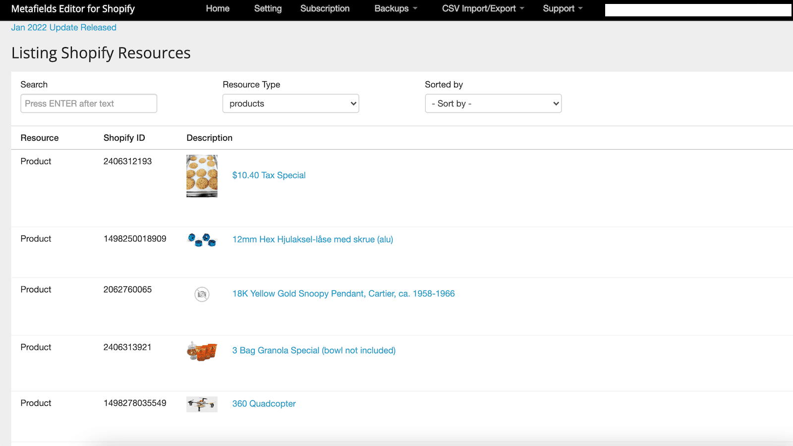 Webify Metafields+Data Doctor screenshot 1