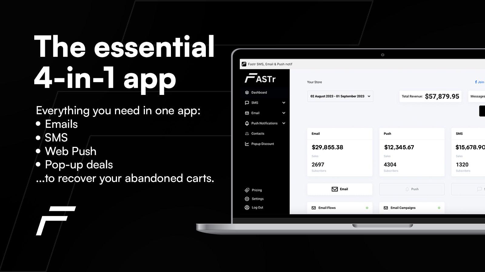 Fastr: SMS & Email Marketing screenshot 1